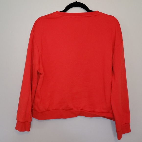 Zara Basic Red Pullover - Picture 4 of 4